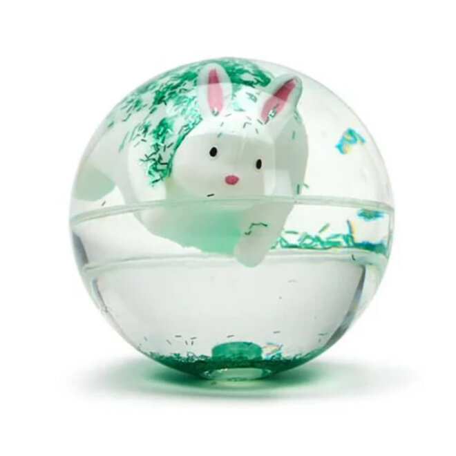 Glitter Bunny Light Up Bouncy Ball