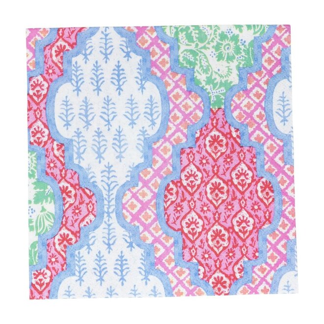 Provencale Pink Paper Luncheon Napkins