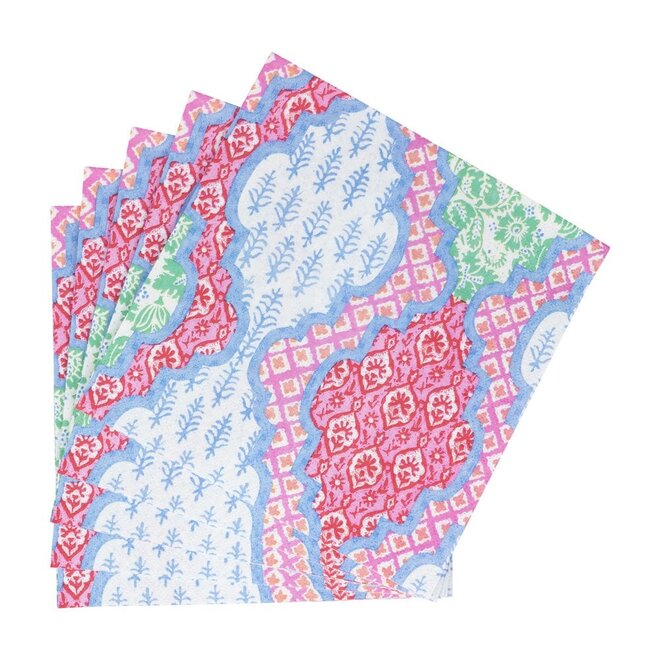 Provencale Pink Paper Luncheon Napkins