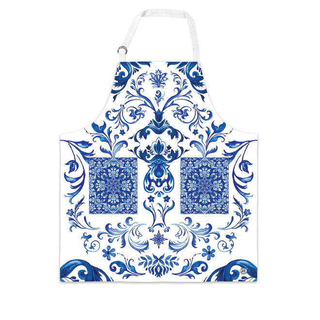 Michel Indigo Seas Chef Apron