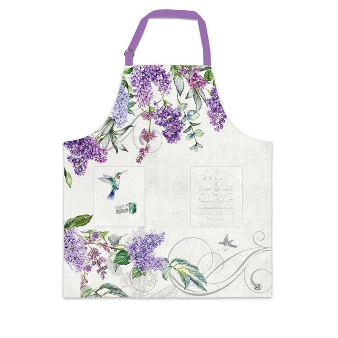 Michel French Lilacs Chef Apron