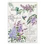 French Lilacs Kitchen Towel