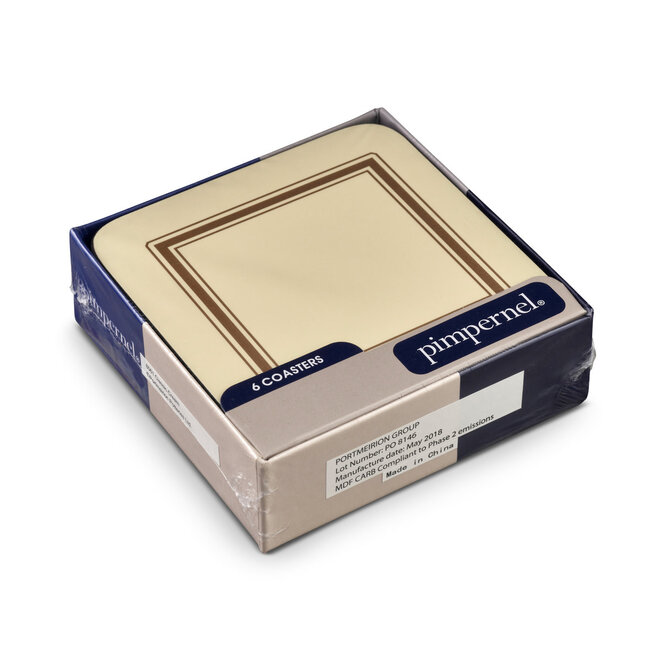 Classic Cream Coasters