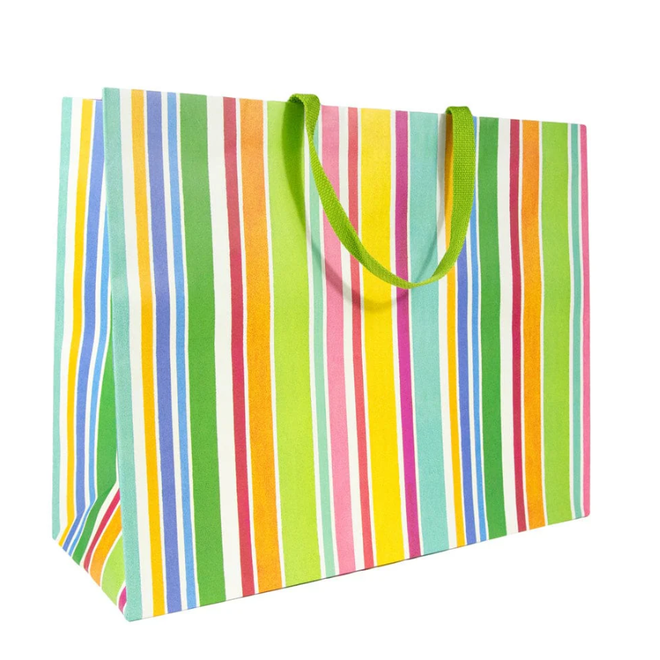 Cabana Stripe Bright Jumbo Gift Bag