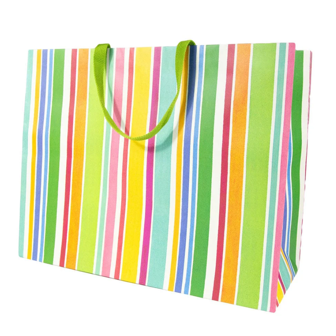 Cabana Stripe Bright Jumbo Gift Bag