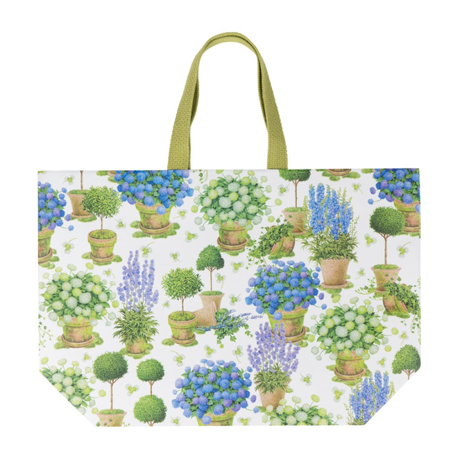 Potted Hydrangeas Large Tote Gift Bag