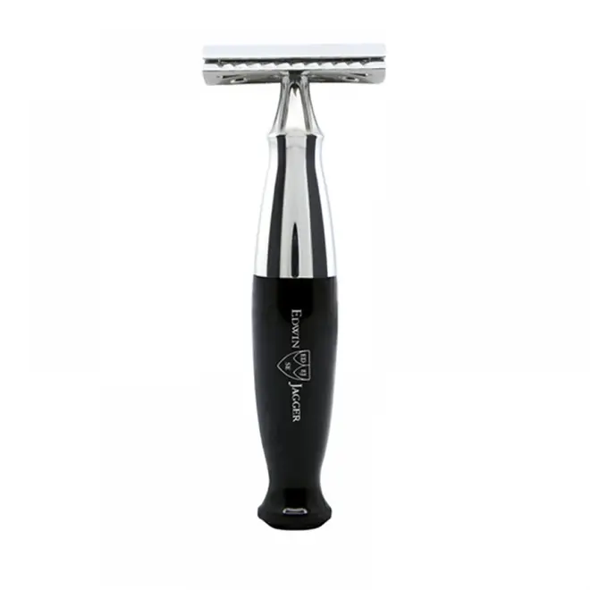 Edwin Jagger Black & Chrome DE Safety Razor
