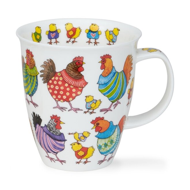 Nevis Knitwits Hen Mug