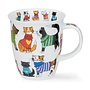 Nevis Knitwits Cat Mug