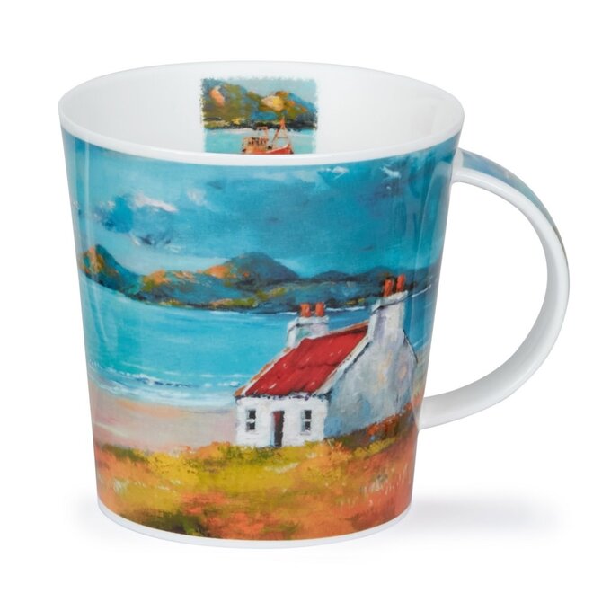 Cairngorm Coastal Retreat Red Mug