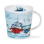 Cairngorm Fishing Boats Red Mug