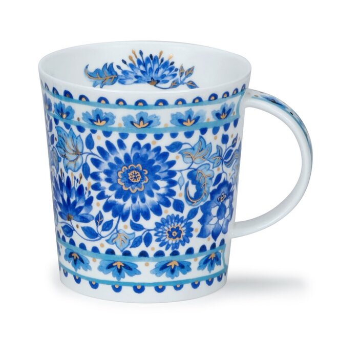 Lomond Delft Blue Chrysanthemum Mug