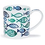 Orkney Blue Shoal White Mug