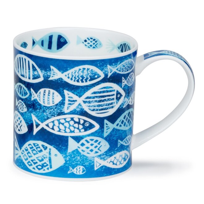 Orkney Blue Shoal Blue Mug