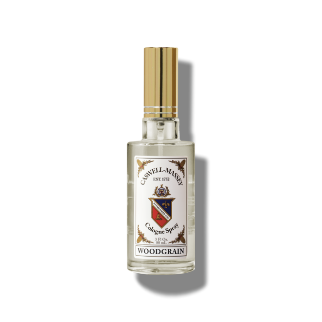 Caswell-Massey Woodgrain Sandalwood Gold Cap Cologne