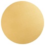 Luster Gold Round Felt-Backed Placemat