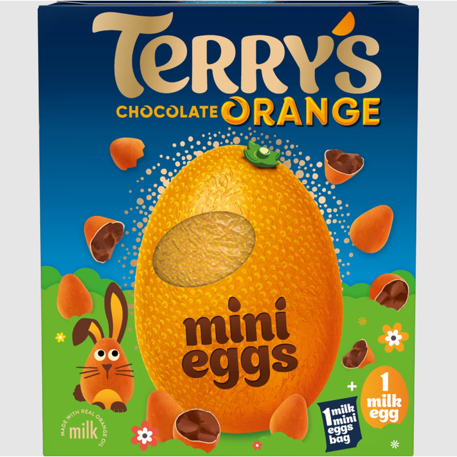 Terry's Chocolate Orange Mini Eggs Large Egg 200g