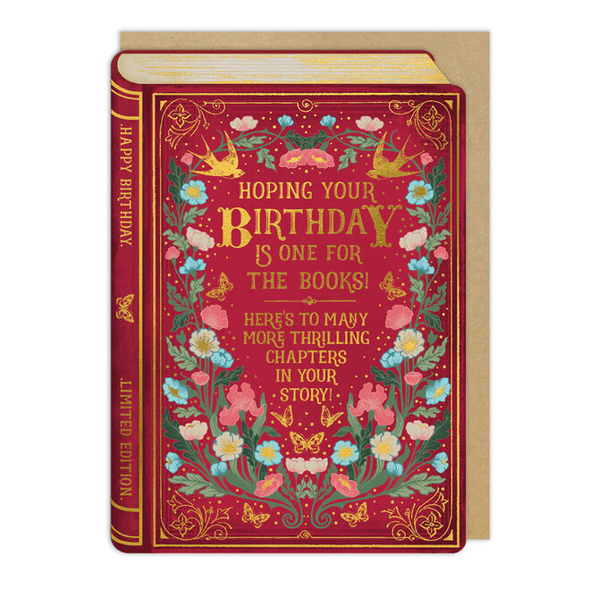 Birthday Chapters Birthday Card