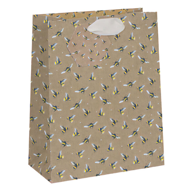 Kraft Bees Large Gift Bag