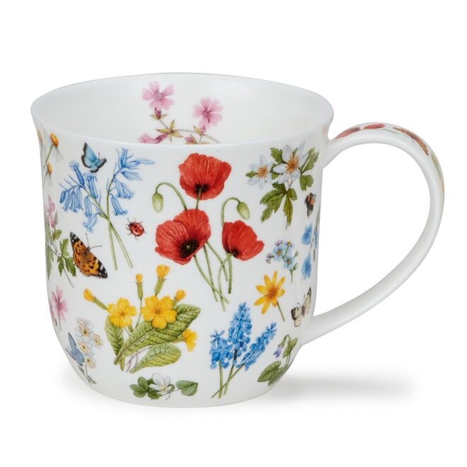 Cumbrae Wild Flowers Poppy Mug