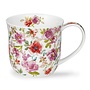 Cumbrae Belles Fleurs Red Mug