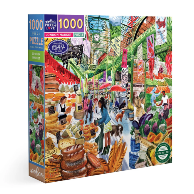 London Market 1000 Piece Square Jigsaw Puzzle