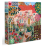 English Cottage 1000 Piece Square Jigsaw Puzzle
