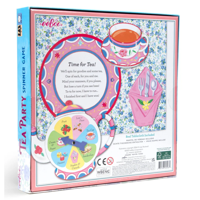 Tea Party Spinner Game