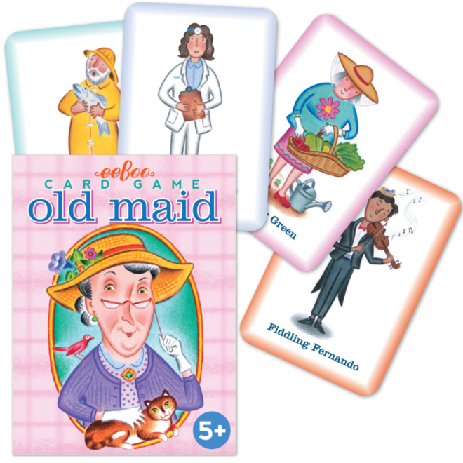 Old Maid Playing Cards