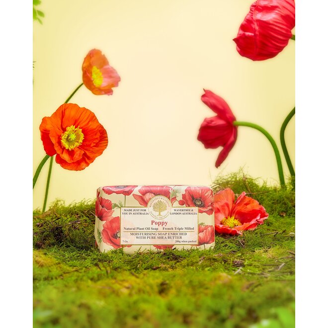 Wavertree & London Poppy Bar Soap