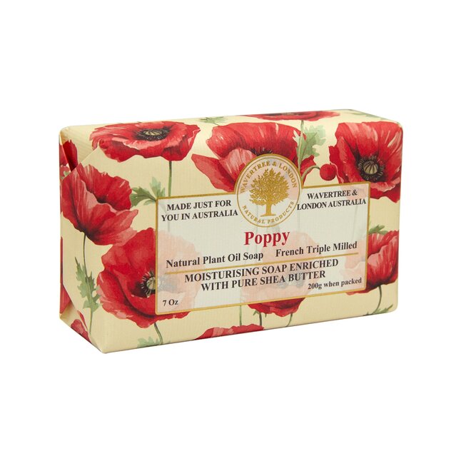 Wavertree & London Poppy Bar Soap