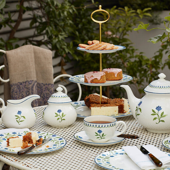 Nina Campbell Marguerite Blue Creamer