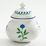 Nina Campbell Marguerite Blue Sugar Bowl