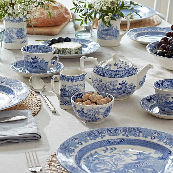 Torquay Blue Willow Small Teapot