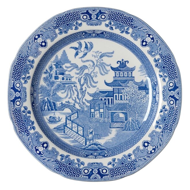 Torquay Blue Willow Dinner Plate