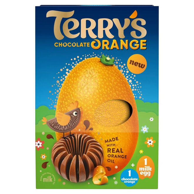 Terry's Chocolate Orange Large Egg With Chocolate Orange 307g