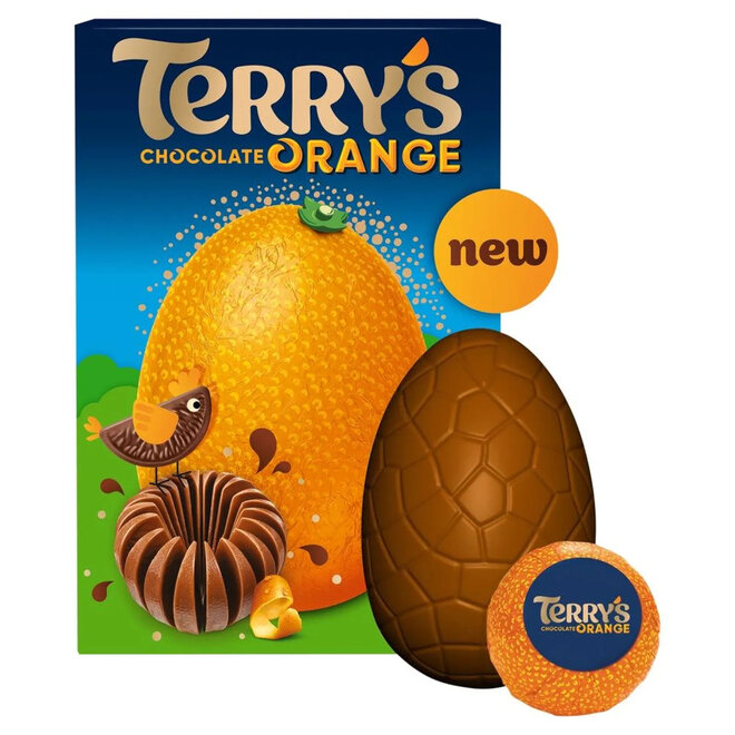 Terry's Chocolate Orange Large Egg With Chocolate Orange 307g