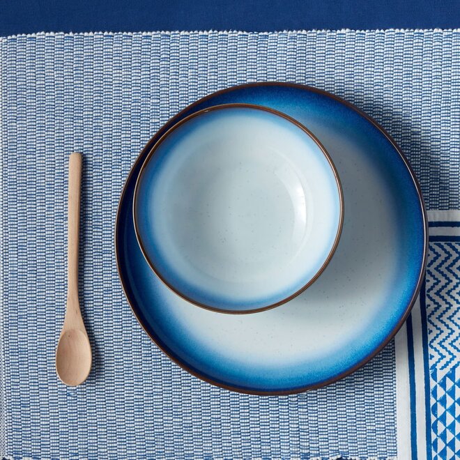Blue Haze Coupe Medium Plate