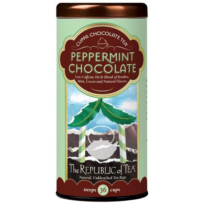 Republic of Tea Peppermint Chocolate Rooibos 36s