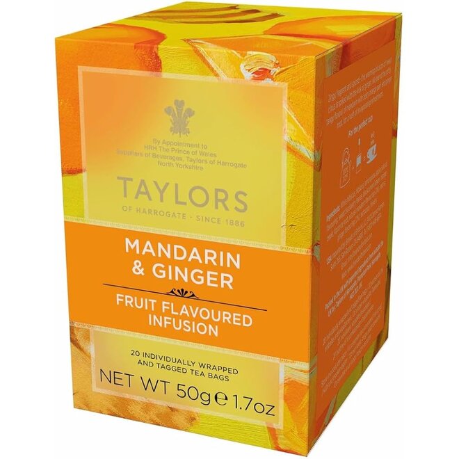 Taylors Mandarin & Ginger Herbal 20s