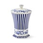Blue Italian Steccato Mini Vase