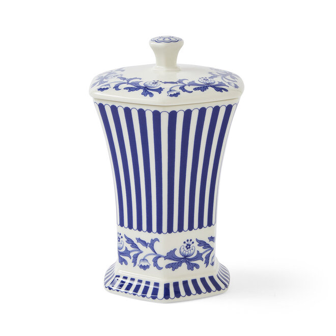 Blue Italian Steccato Mini Vase