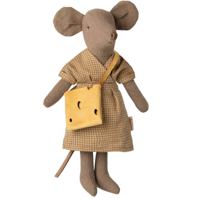 Mum Mouse - Light Brown