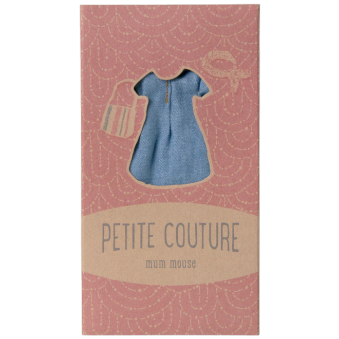 Denim Dress & Bag, Mum Mouse