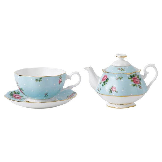 Polka Blue Tea for One 500ml 16.9floz