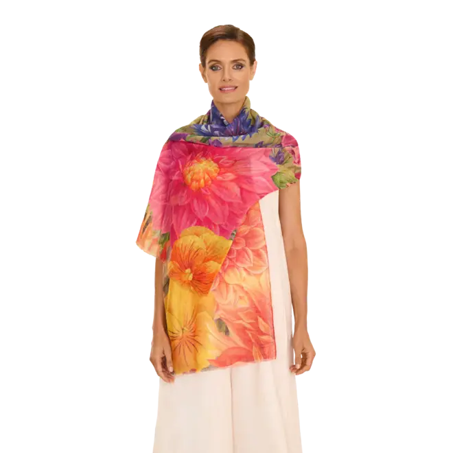 Bountiful Blooms Scarf
