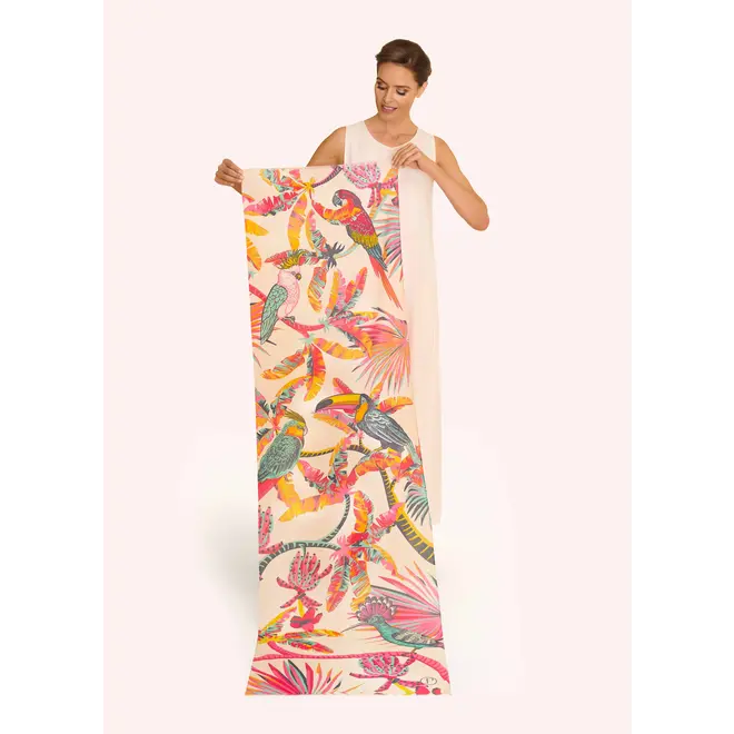 Tropical Paradise Pink Scarf