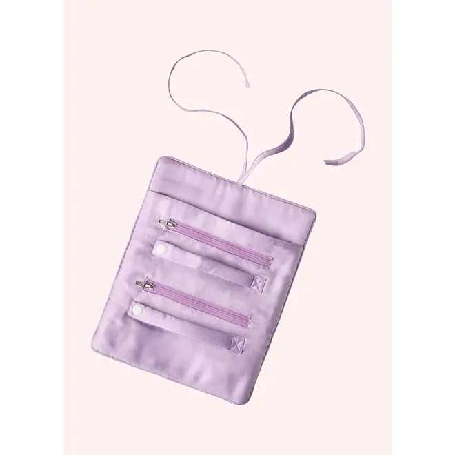 Floral Study Petal Pink Jewelry Roll