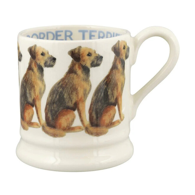 Dogs Border Terrier 1/2 Pint Mug