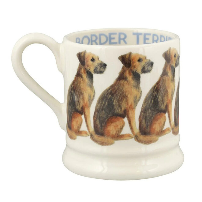 Emma Bridgewater Dogs Border Terrier 1/2 Pint Mug